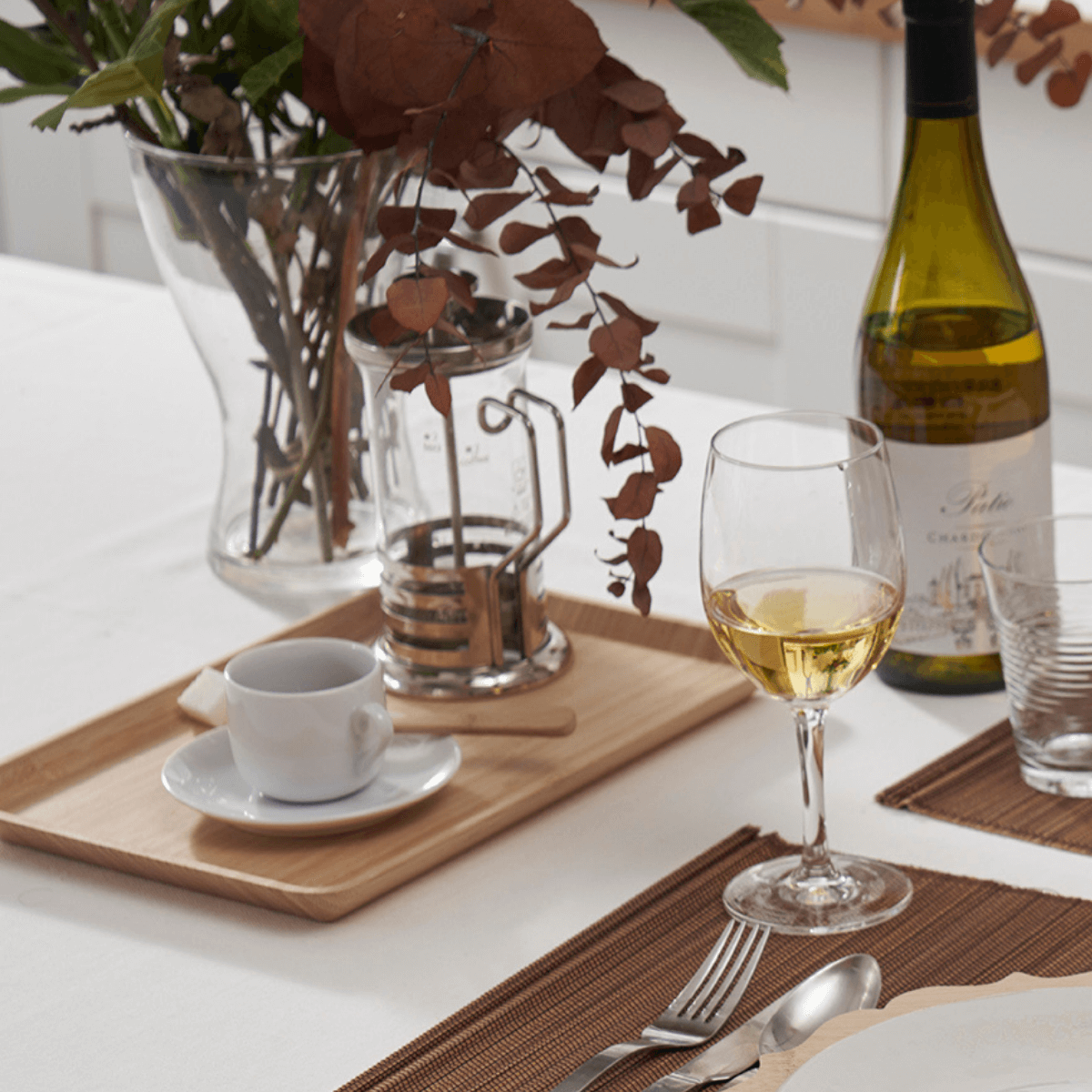 Bamboo Serving Tray, Rectangle