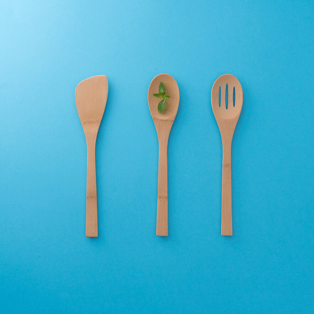 'Give It A Rest' Bamboo Utensil Set