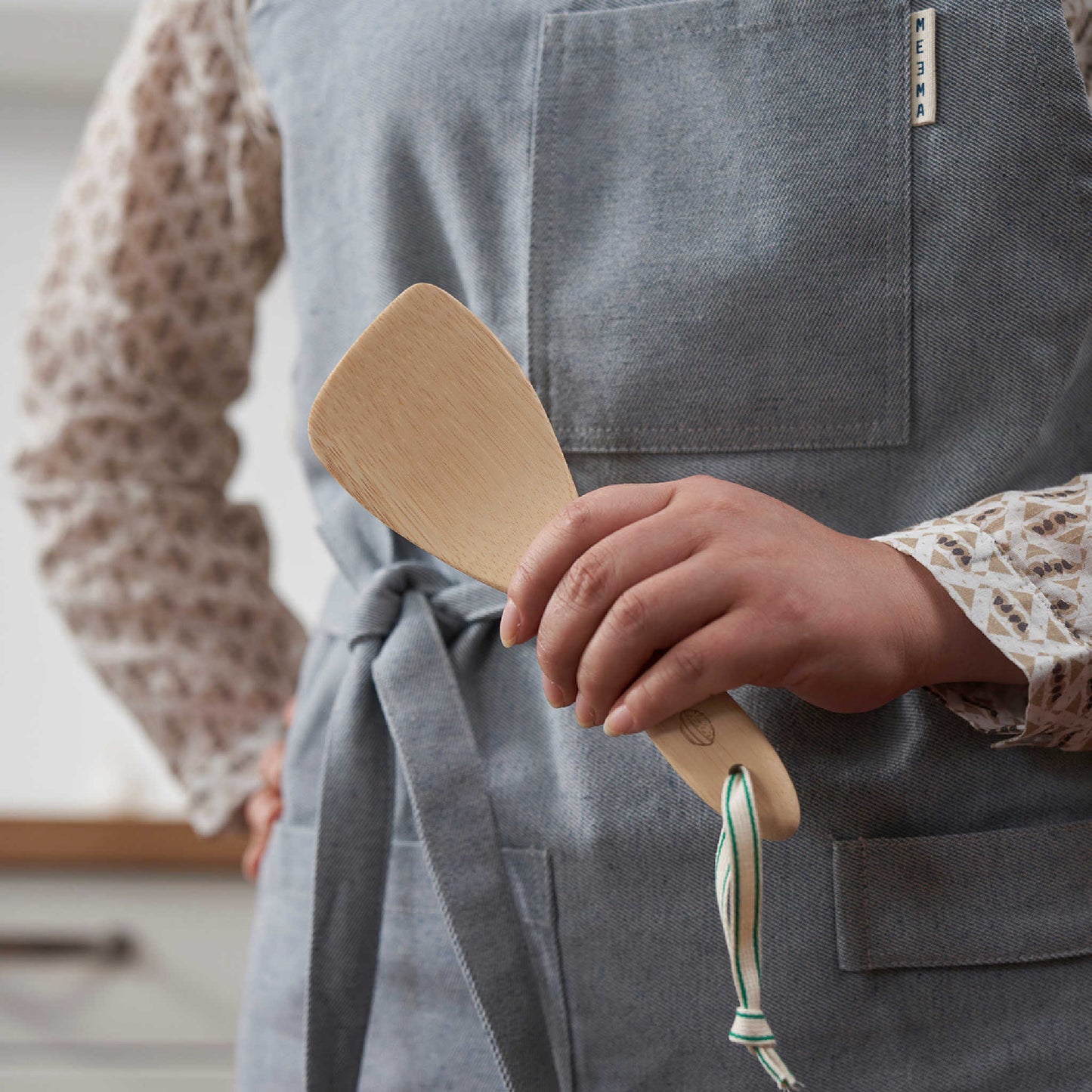 Bamboo Rice Paddle