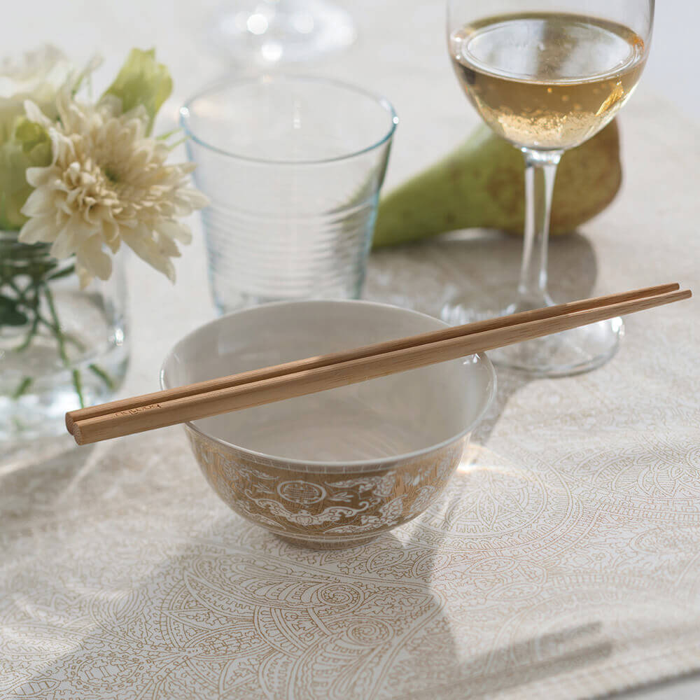 Reusable Long Bamboo Chopsticks, 5 sets