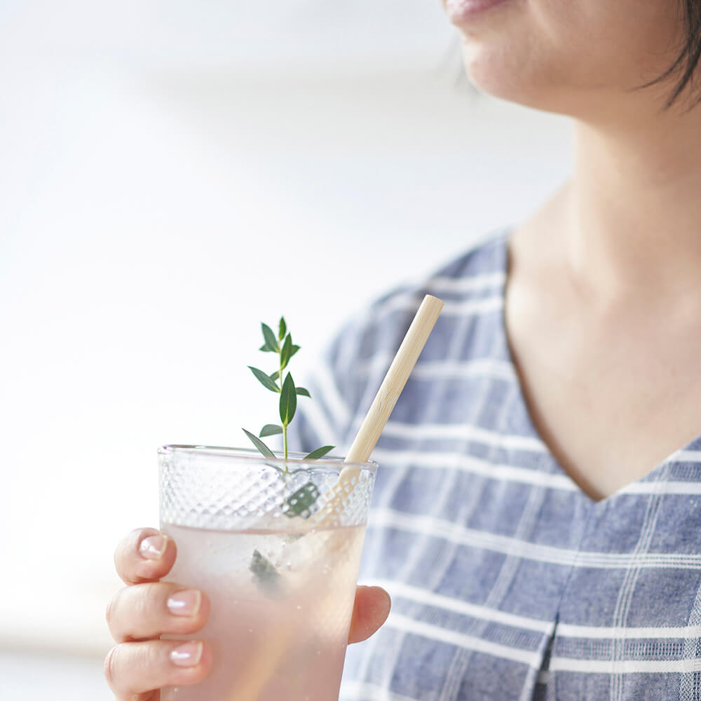 Disposable Bamboo Straws, Bulk Case
