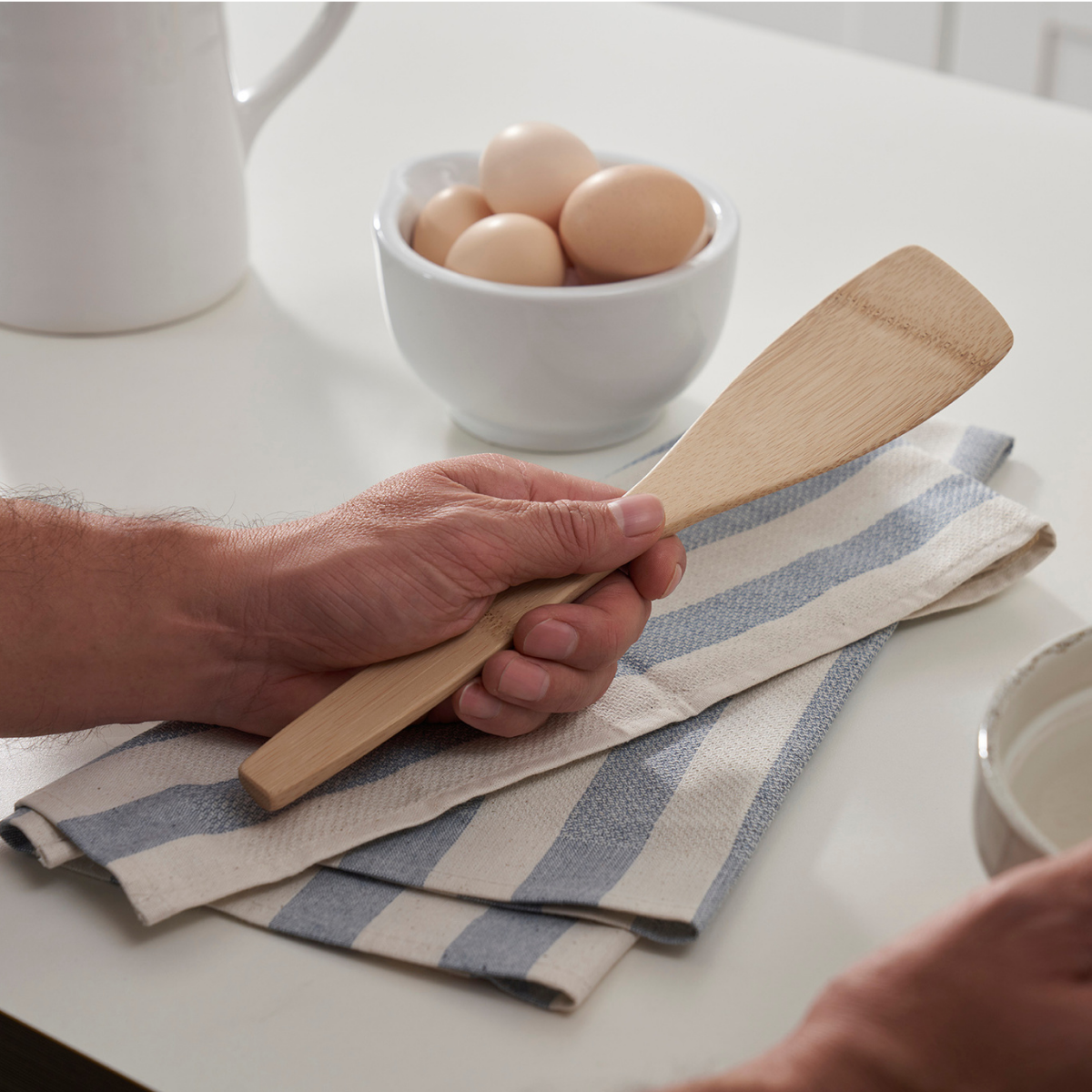 NEW Left Handed Bamboo Spatula