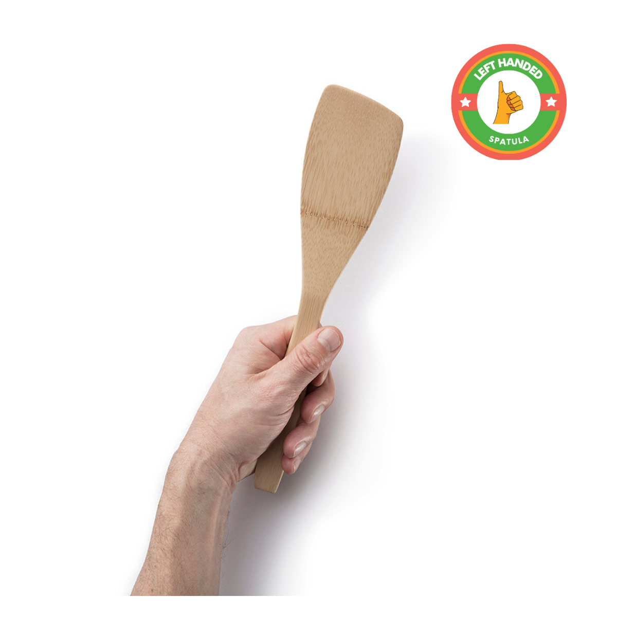 NEW Left Handed Bamboo Spatula