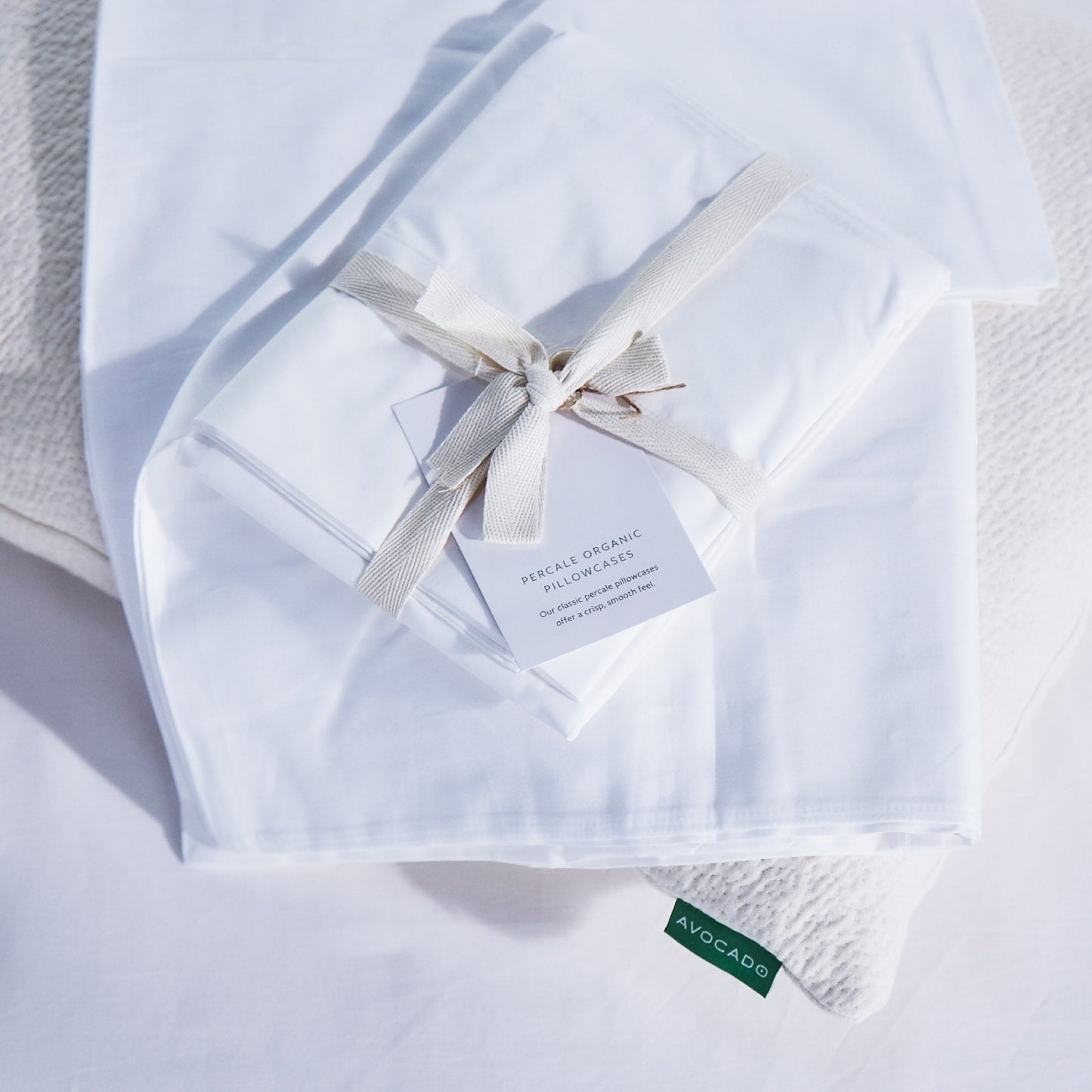 Sateen Organic Cotton Pillowcases 300TC