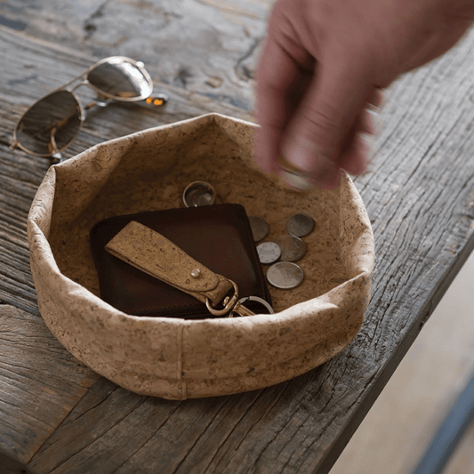 'Adjust-A-Bowl' Cork Fabric Bowl, Small