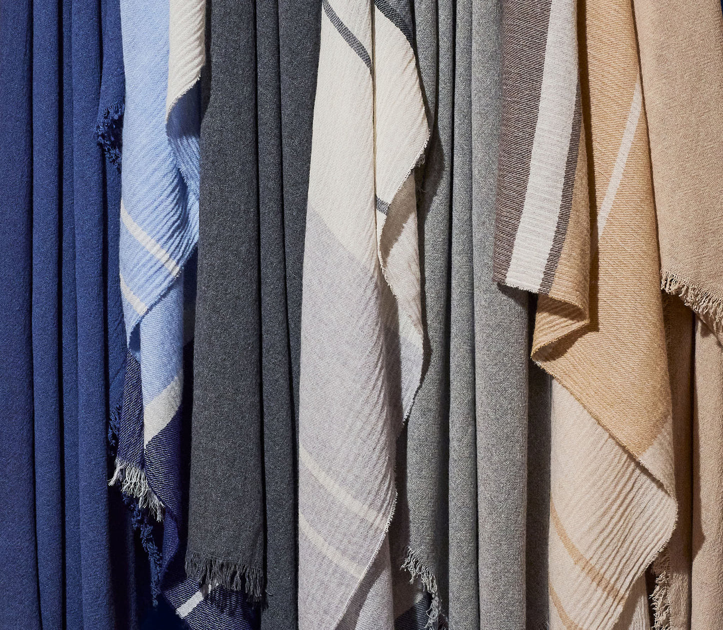 Cashmere Stripe Throw