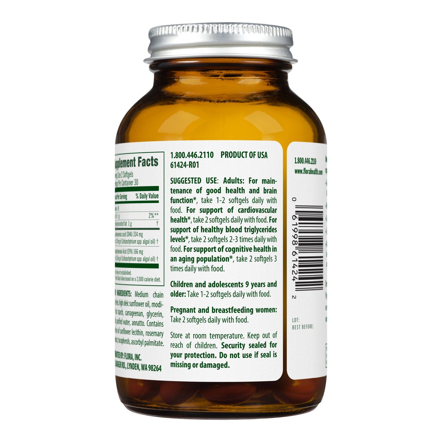Omega-3 Vegan Algae EPA & DHA