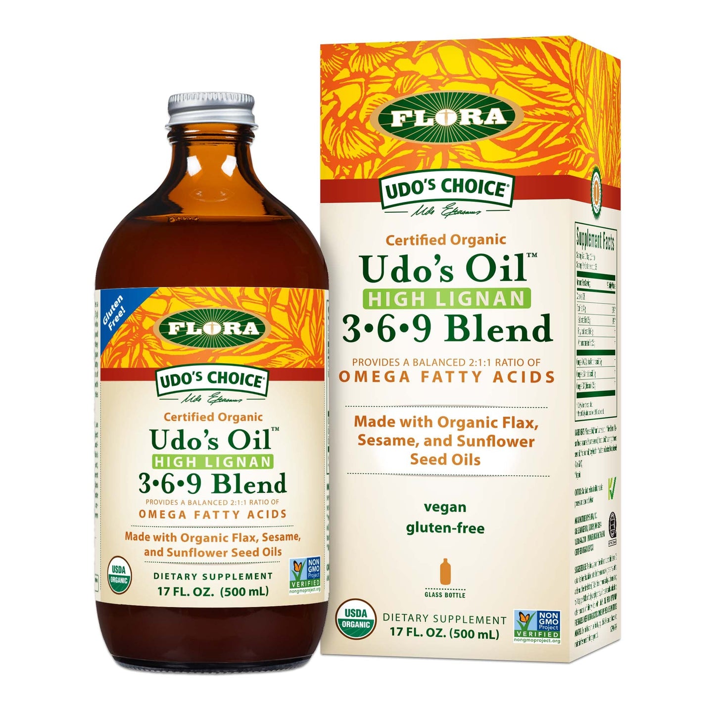 Udo's Oil™ High Lignan 3•6•9 Blend