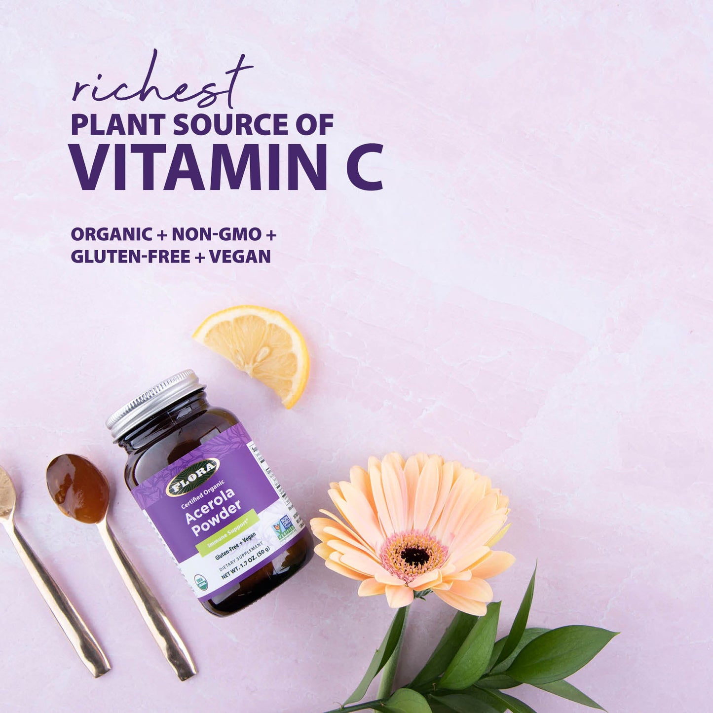 Acerola Natural Vitamin C Powder