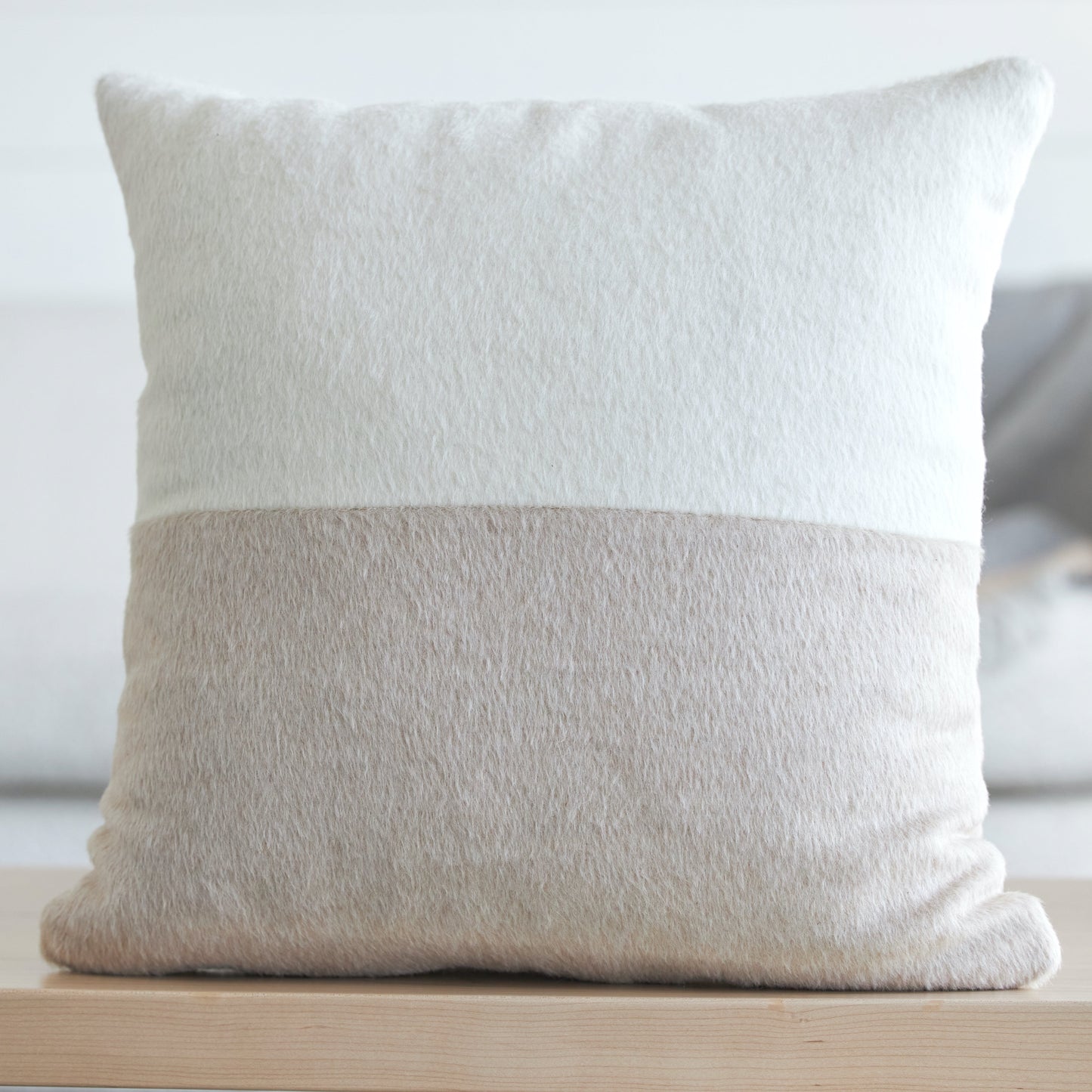 Alpaca Wool Throw Pillow Cover