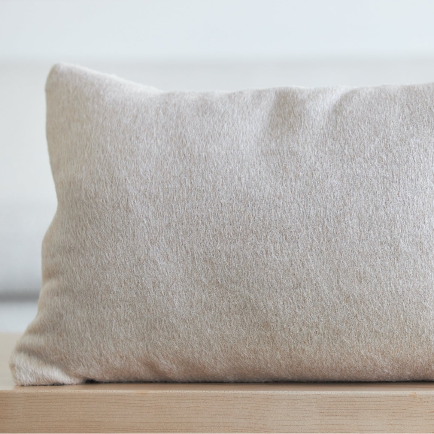 Alpaca Wool Throw Pillow Cover