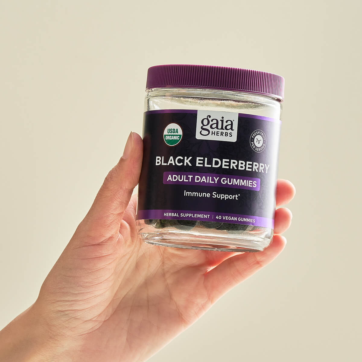 Black Elderberry Adult Daily Gummies