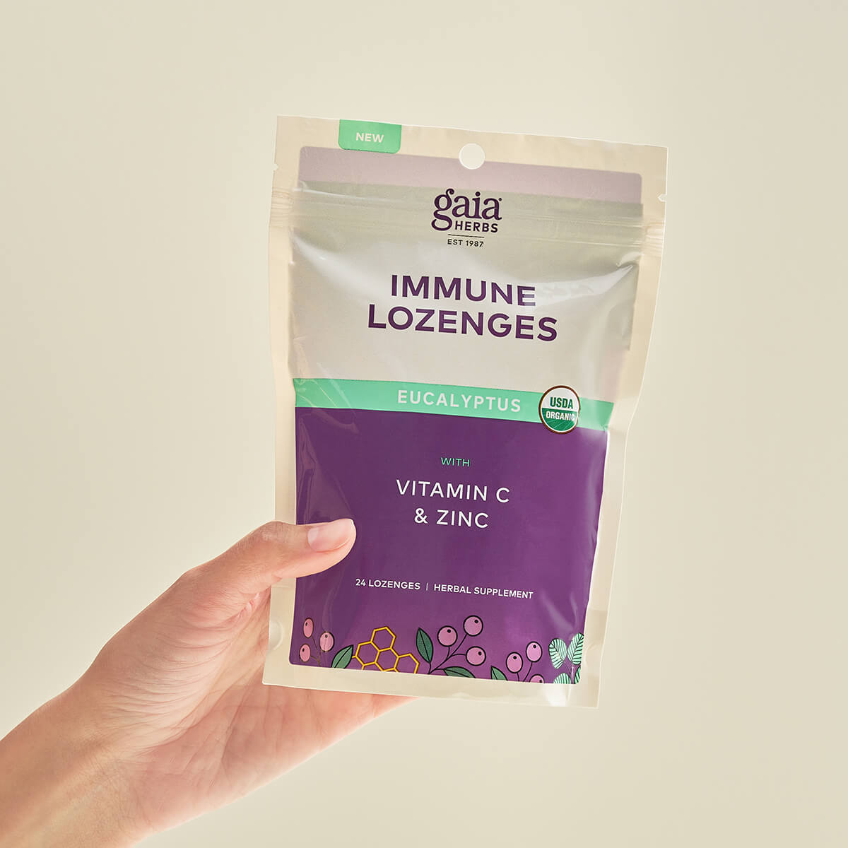 Immune Lozenges Eucalyptus