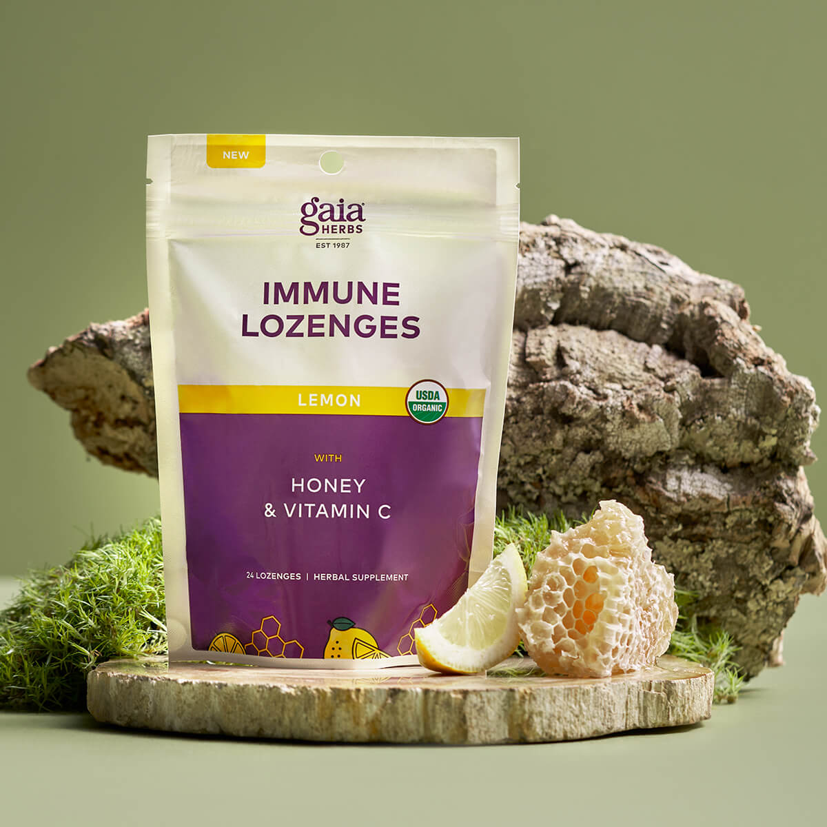 Immune Lozenges Lemon