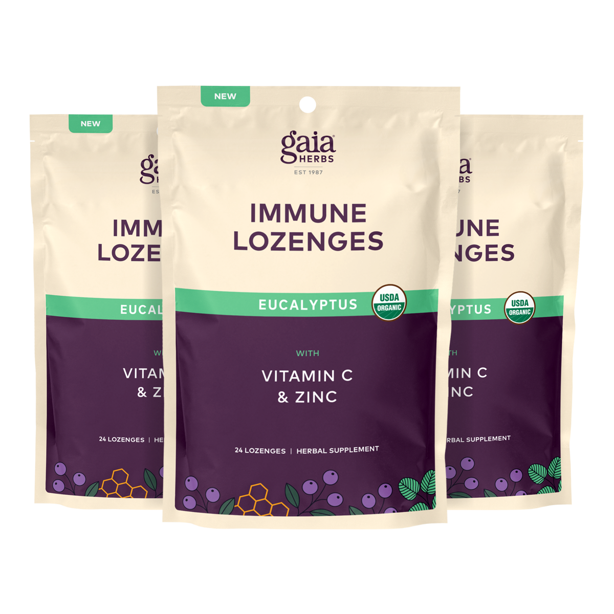Immune Lozenges Eucalyptus