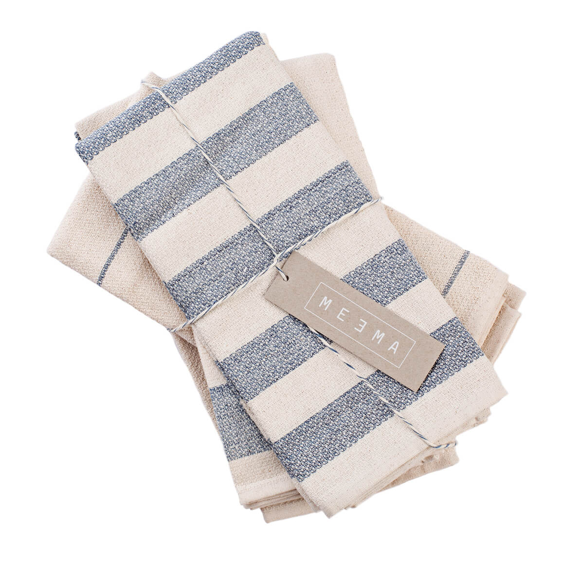 MEEMA Kitchen Towels made with Upcycled Denim - Set of 4