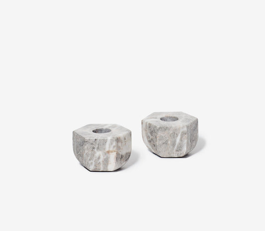 Marble Candle Holders