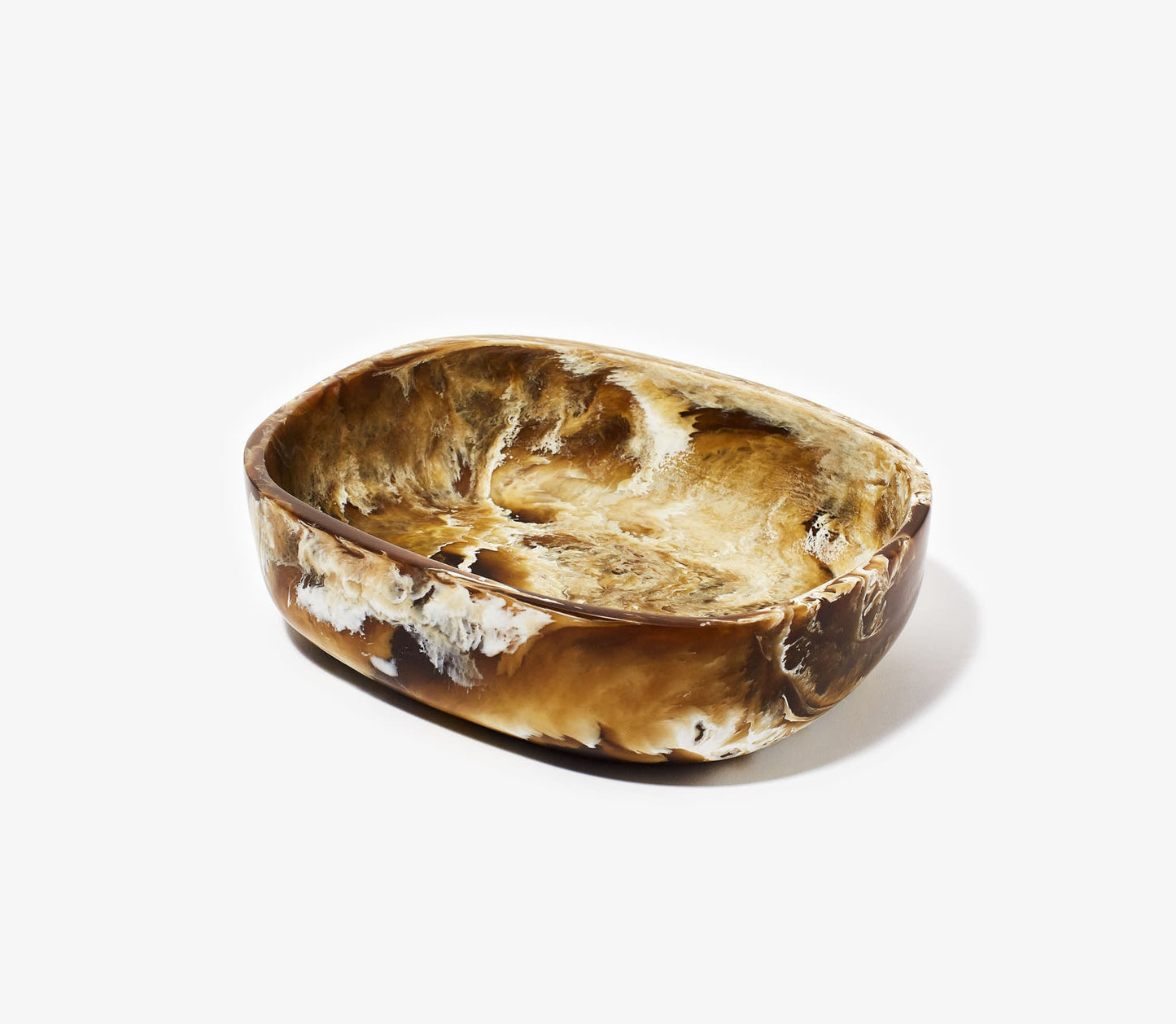 Resin Oval Serving Bowl