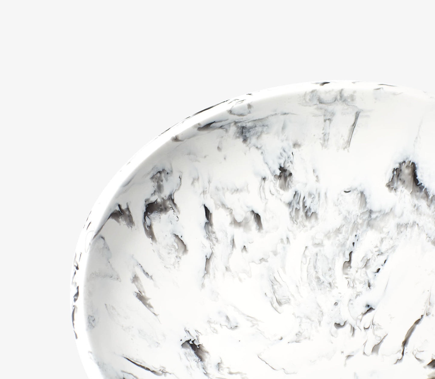 Resin Low Serving Bowl
