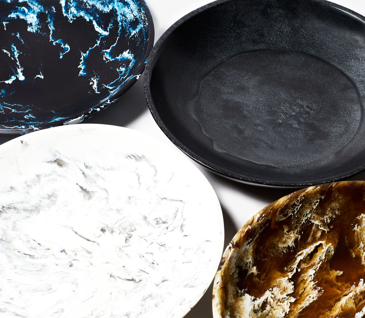 Resin Low Serving Bowl
