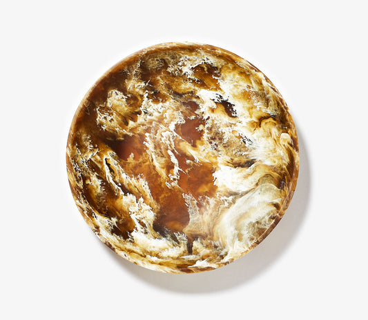 Resin Low Serving Bowl