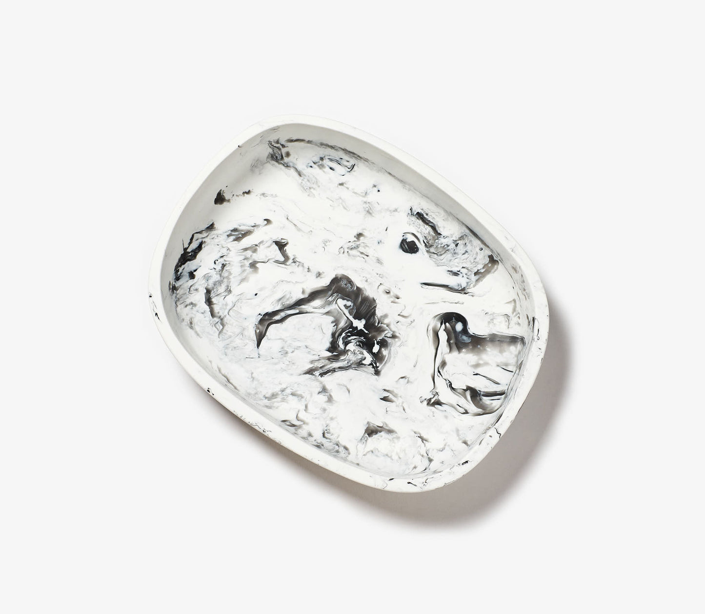 Resin Oval Serving Bowl