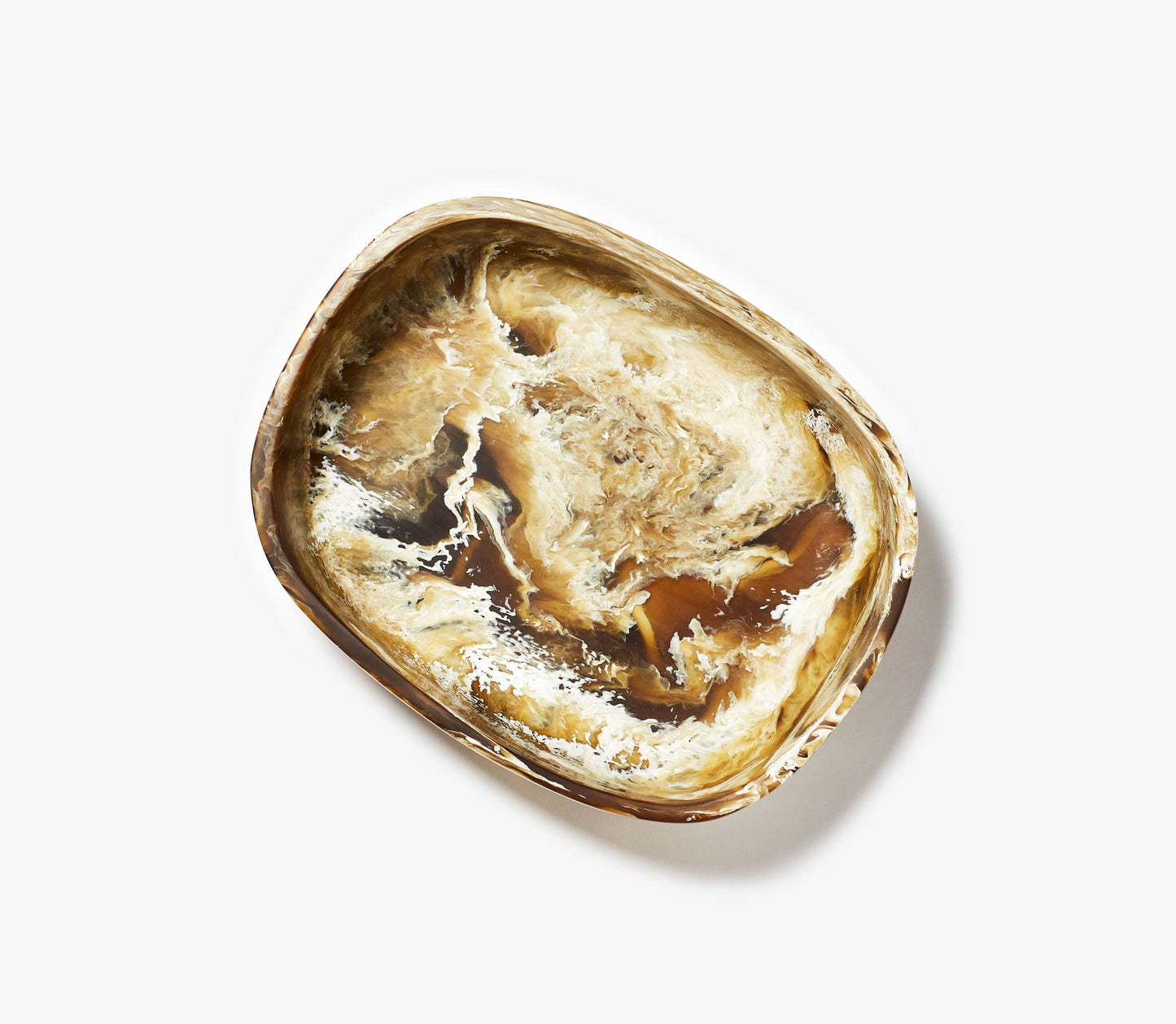 Resin Oval Serving Bowl