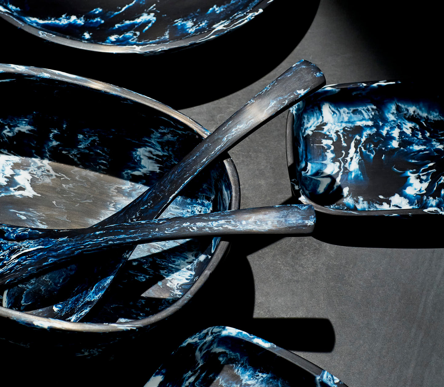 Resin Oval Serving Bowl