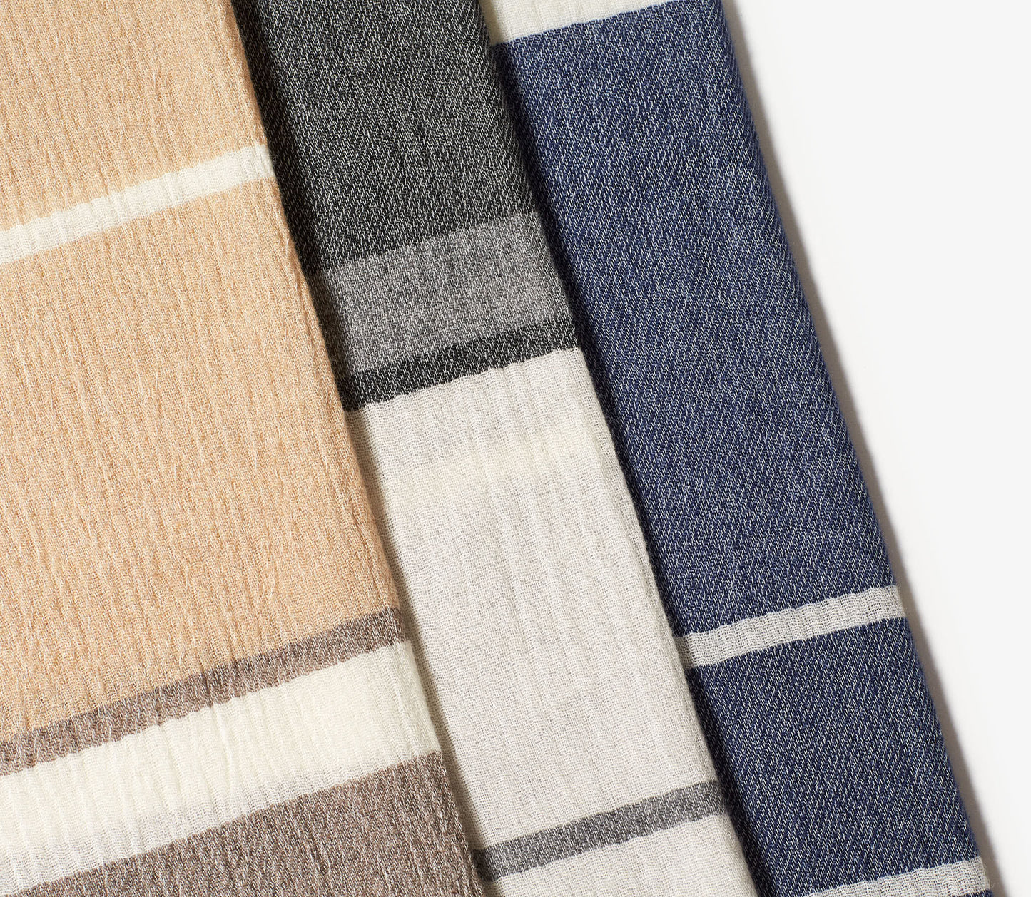 Cashmere Stripe Throw