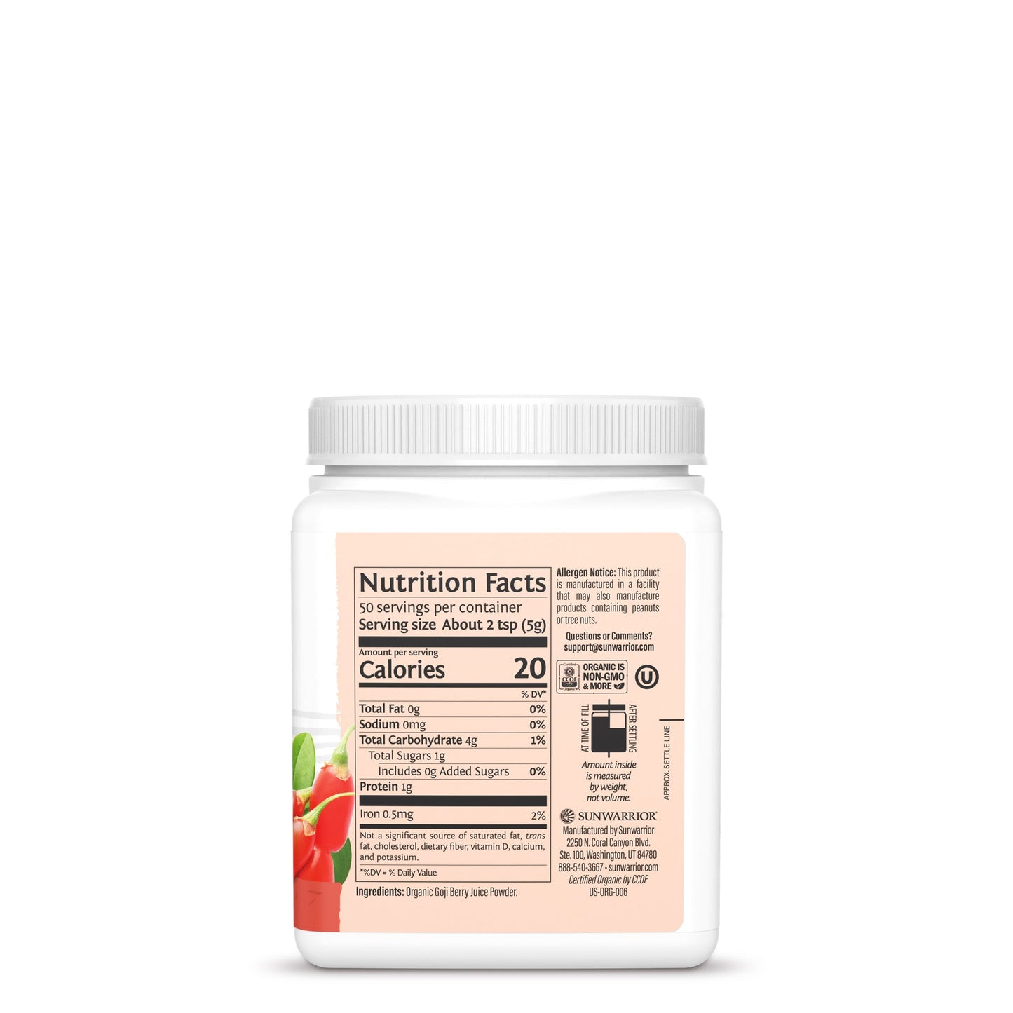 Organic Goji Berry Powder