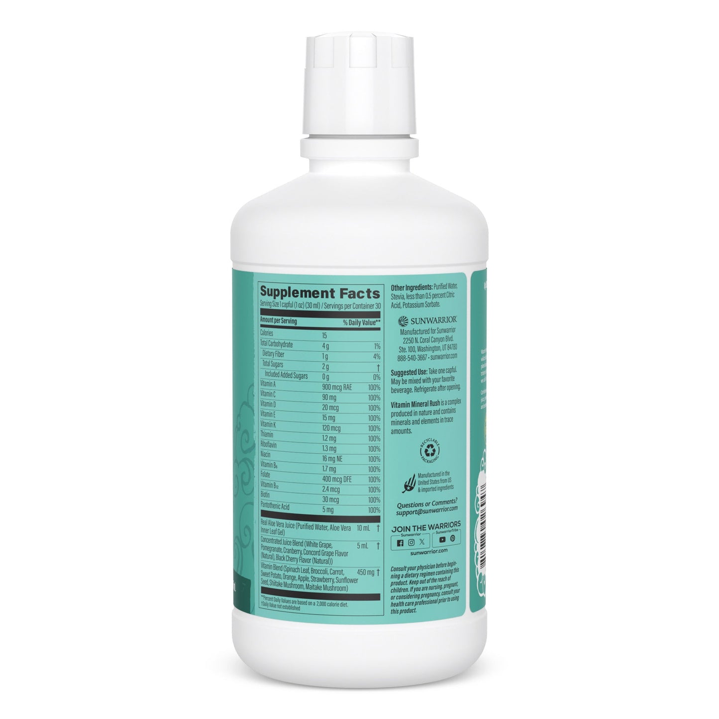 Vitamin Mineral Rush in Aloe Vera Superjuice