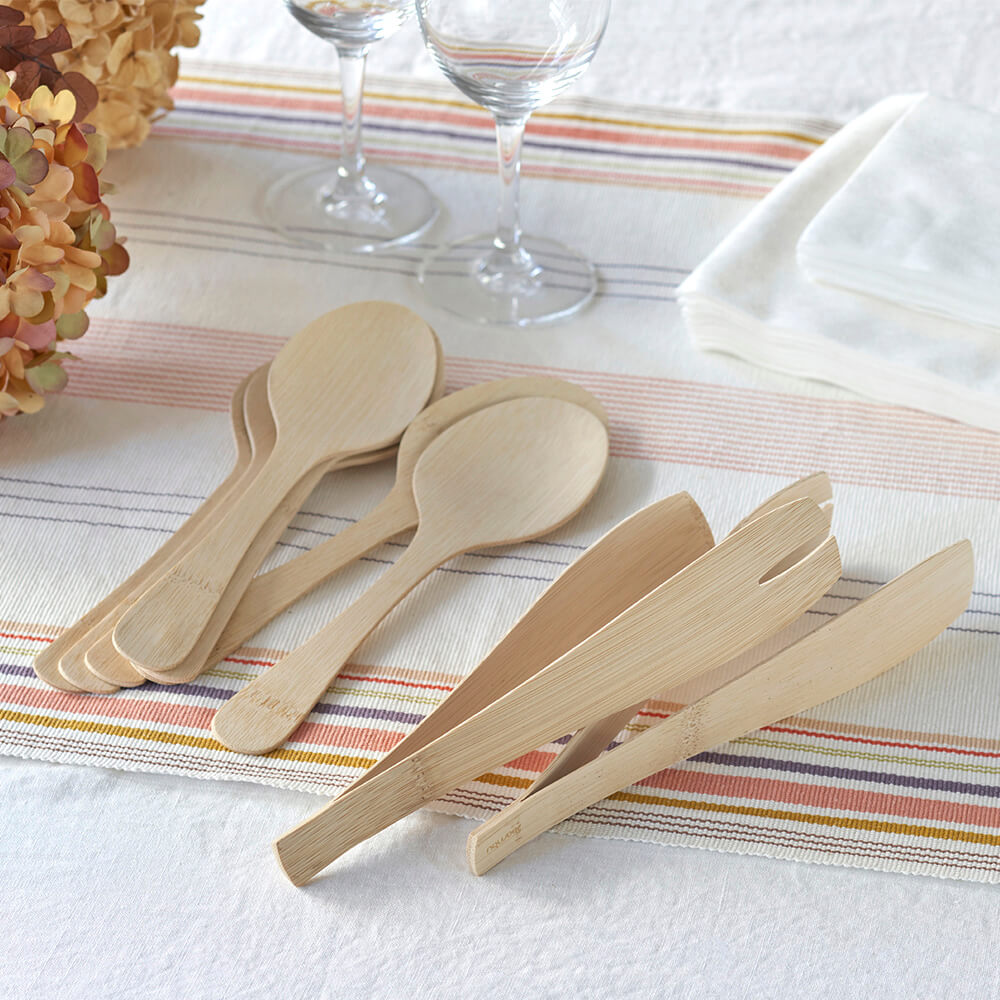 Disposable Bamboo Serving Spoon