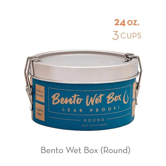 ECOlunchbox Stainless Bento Wet Box - Round