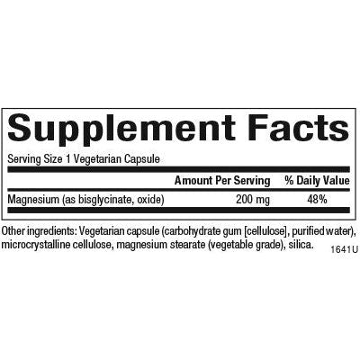Magnesium Bisglycinate 200 mg