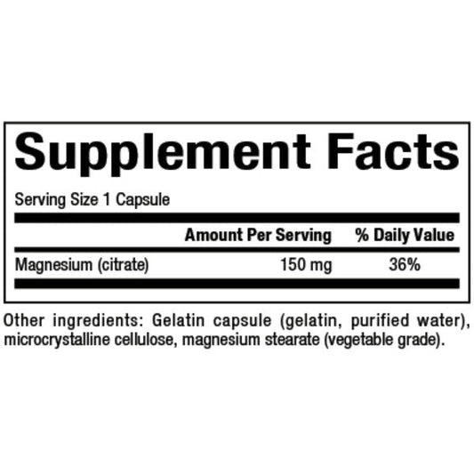 Magnesium Citrate 150 mg