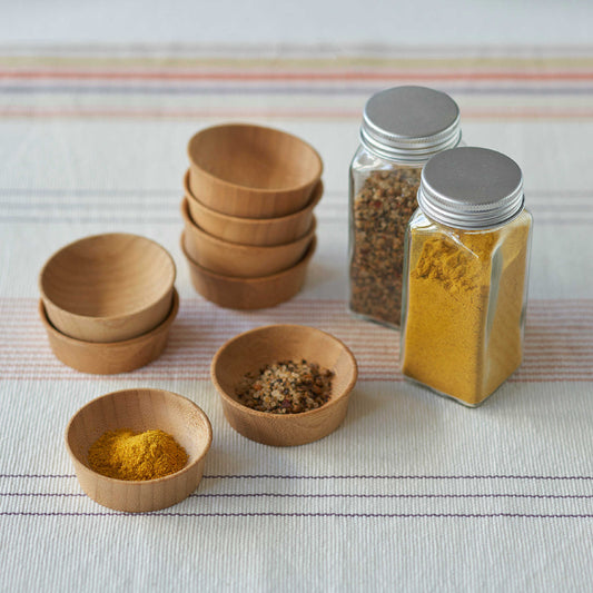 Bamboo Condiment Cups, Small (set of 4)