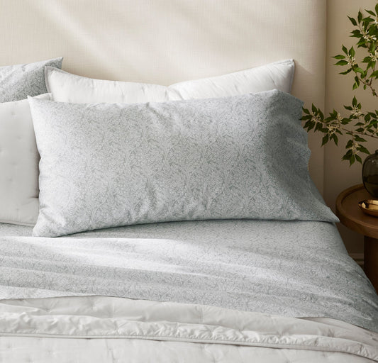 Signature Hemmed Pillowcase Set - Shore Climbing Vine
