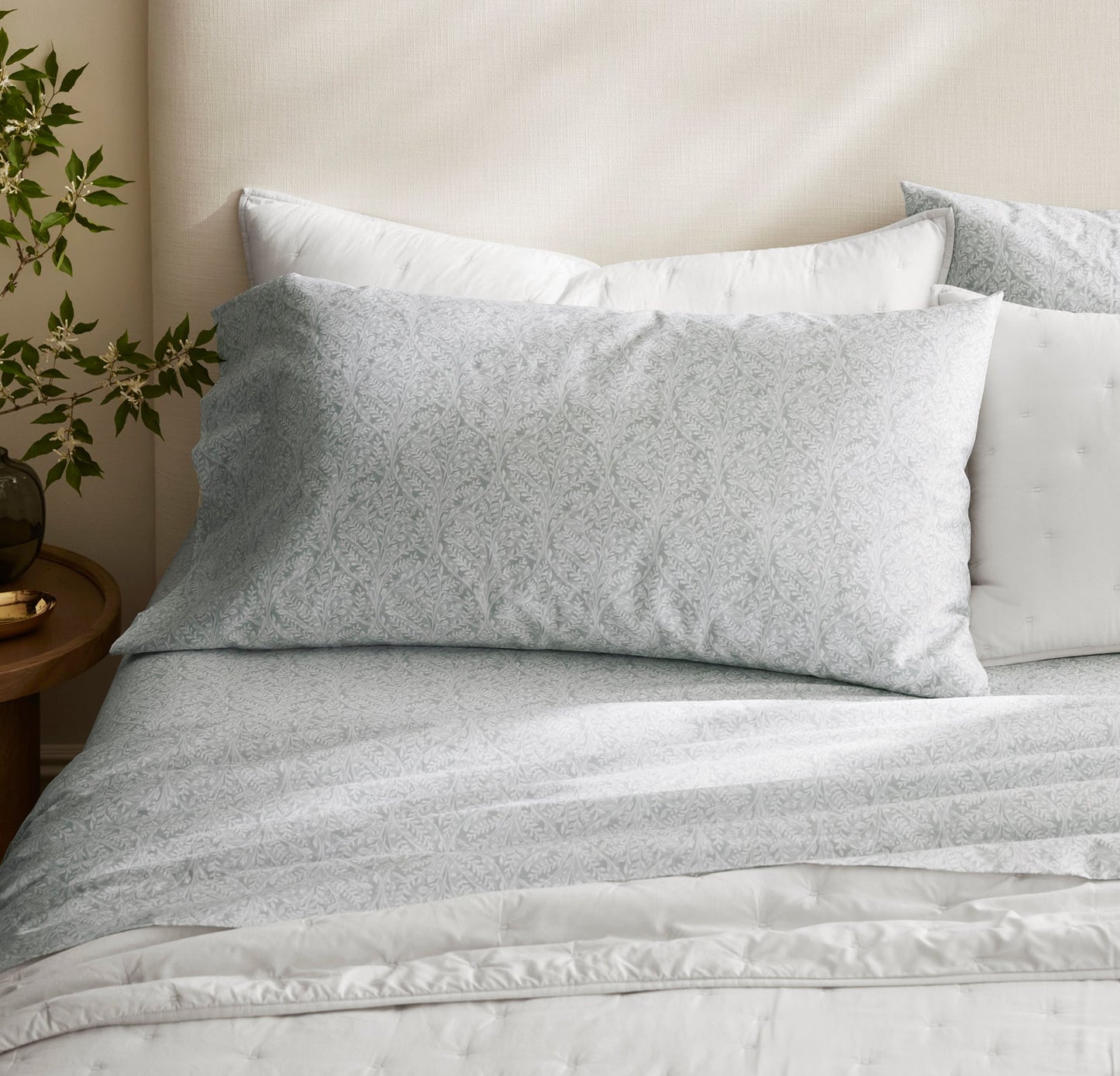 Signature Hemmed Sheet Set - Shore Climbing Vine