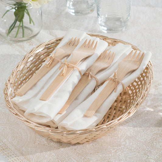 Disposable Bamboo Forks