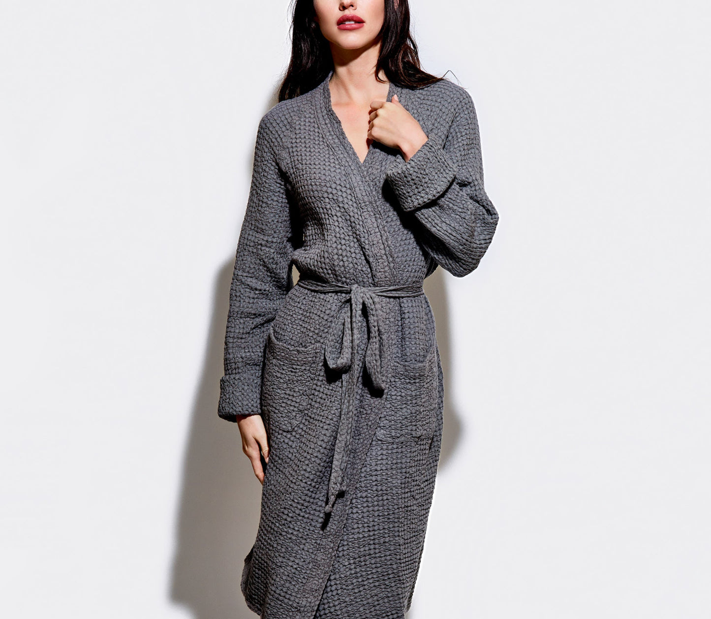 Honeycomb Bathrobe