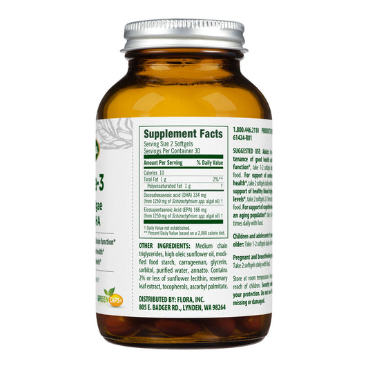 Omega-3 Vegan Algae EPA & DHA