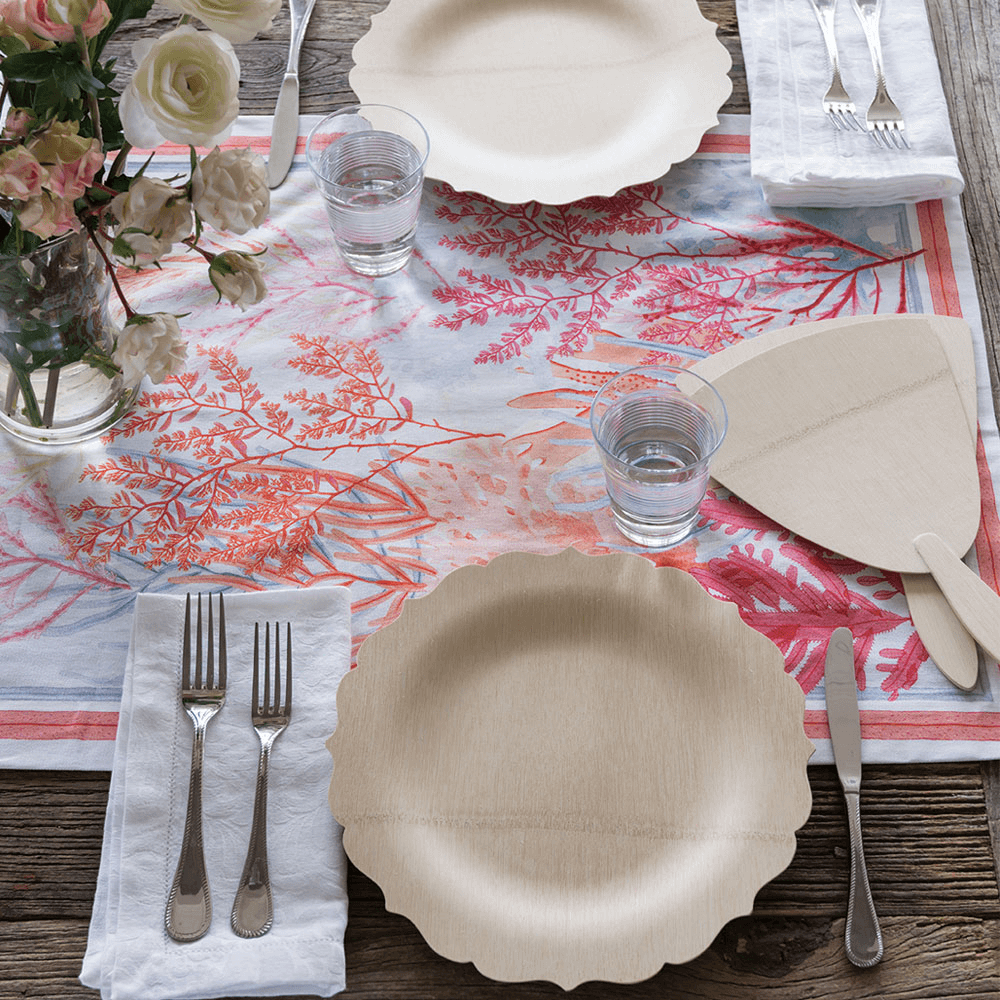 Disposable Bamboo Fancy Plates