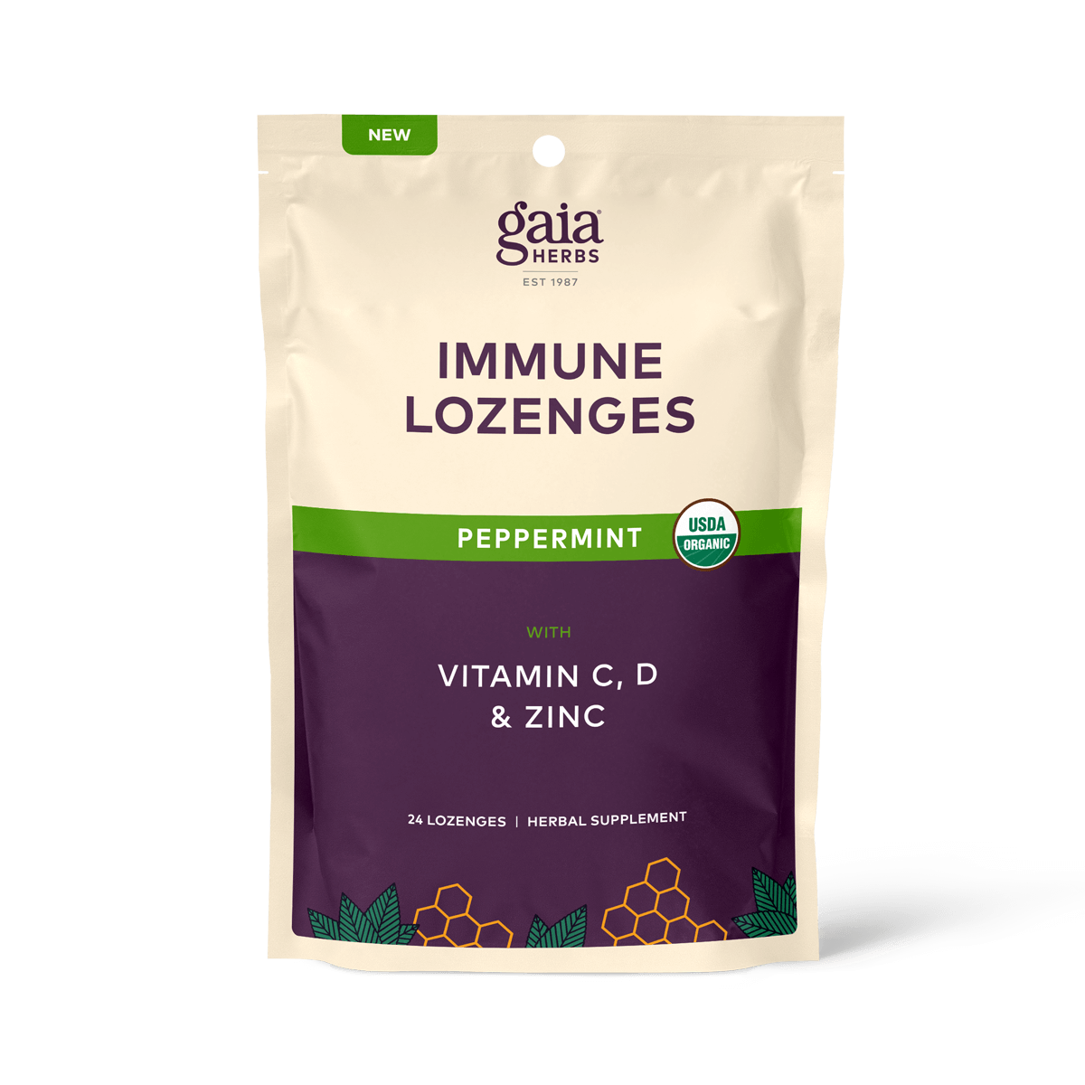 Immune Lozenges Peppermint