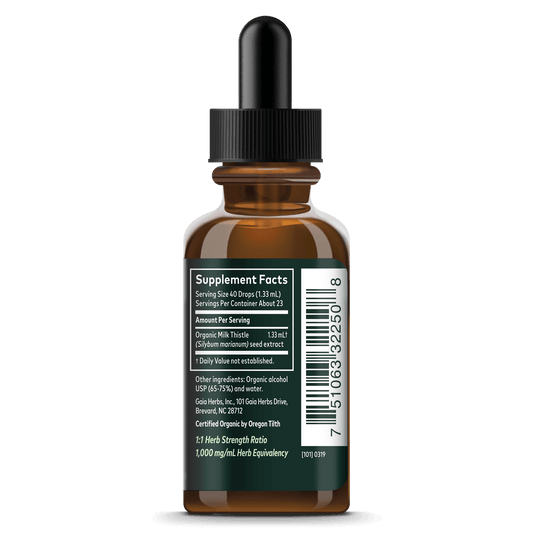 Milk Thistle Seed, Certified Organic