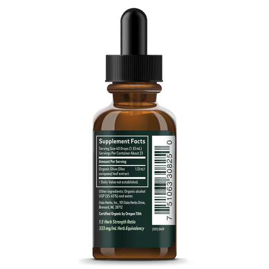 Olive Leaf Extract, Certified Organic