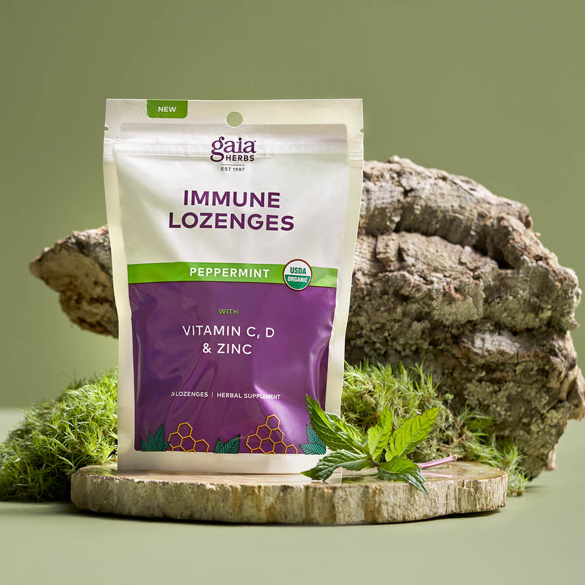 Immune Lozenges Peppermint