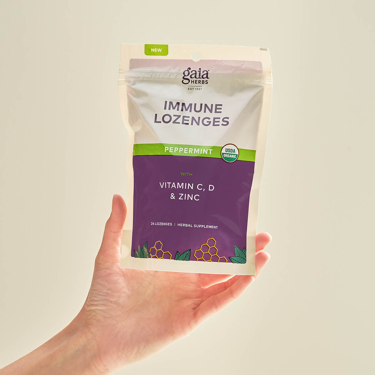 Immune Lozenges Peppermint