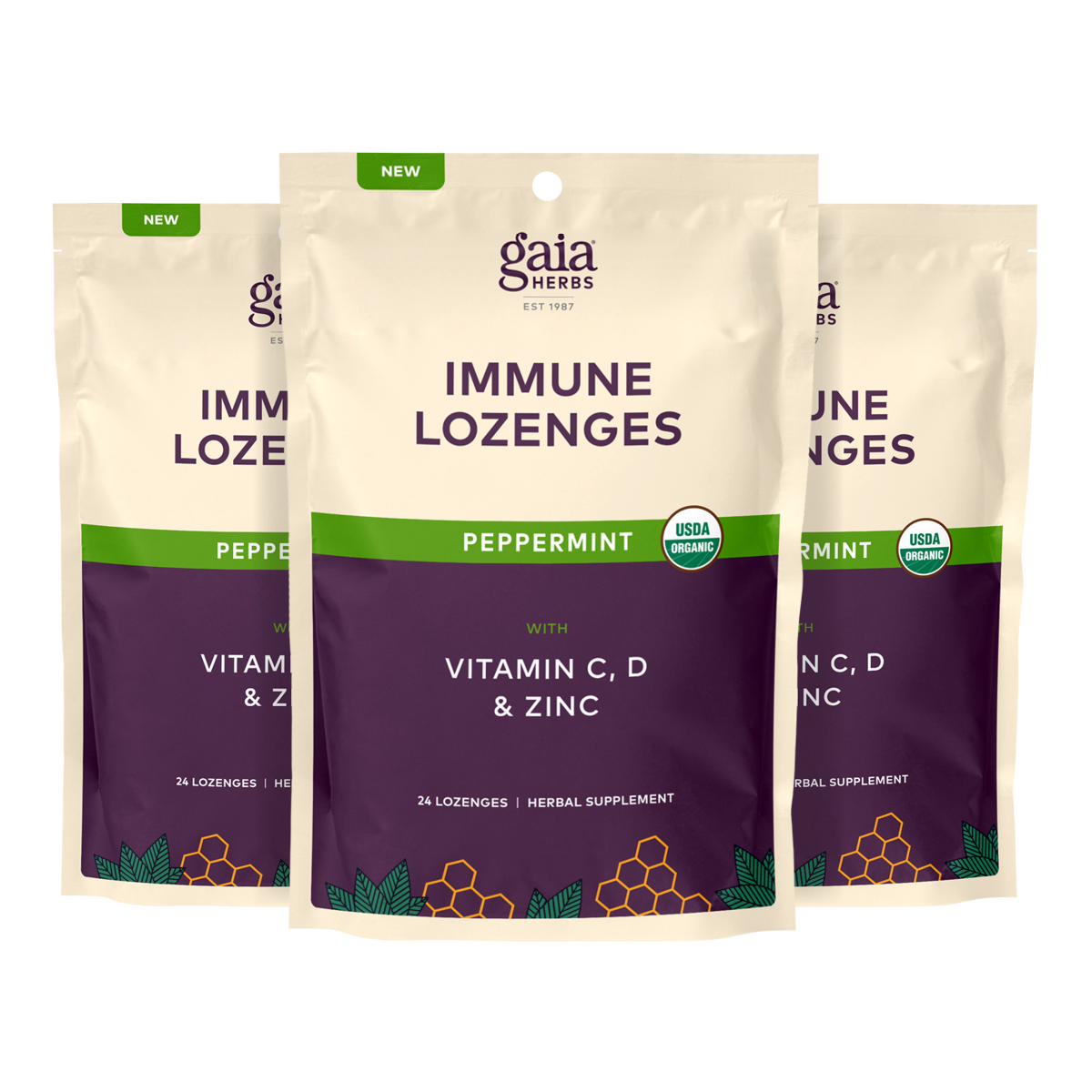 Immune Lozenges Peppermint