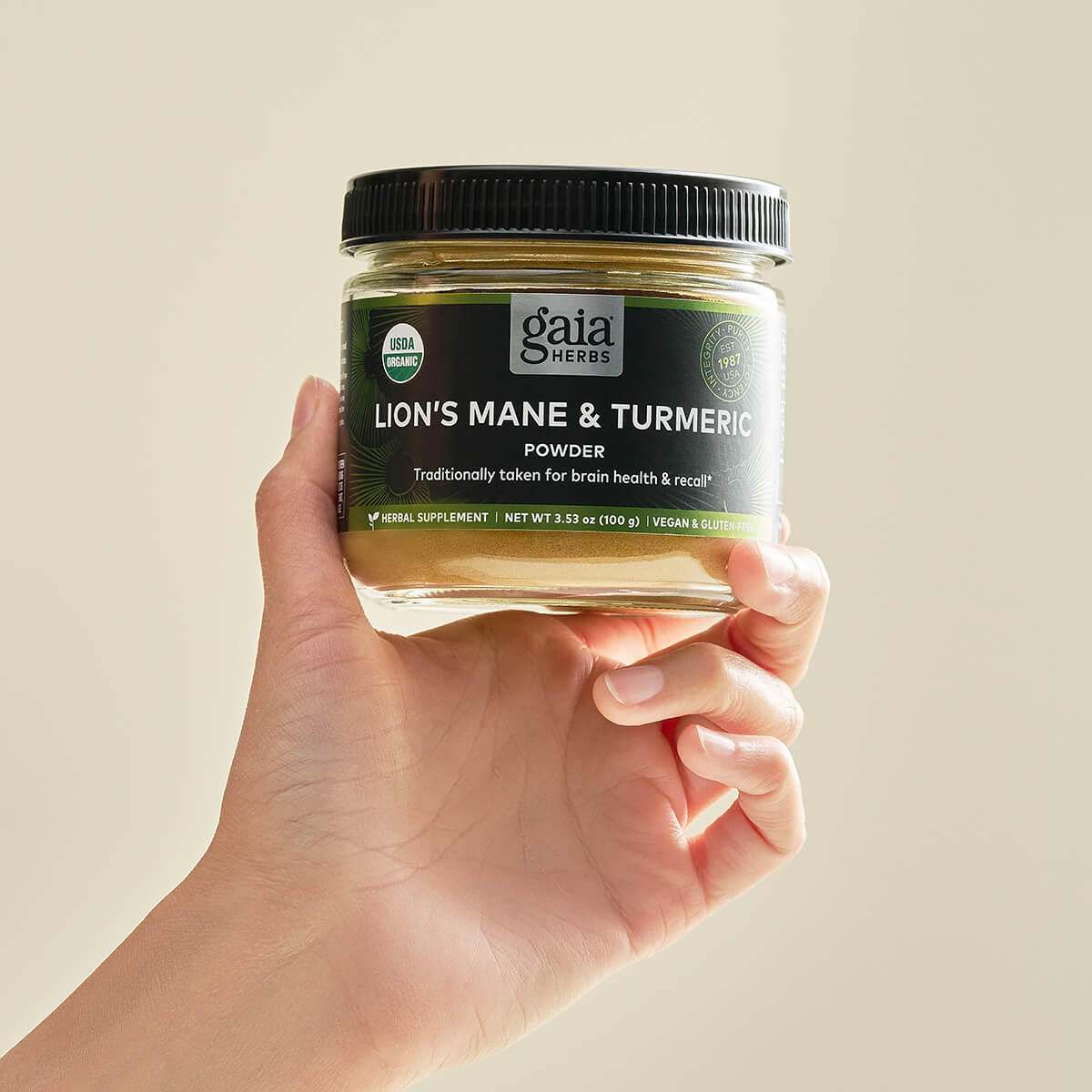 Lion's Mane & Turmeric Powder