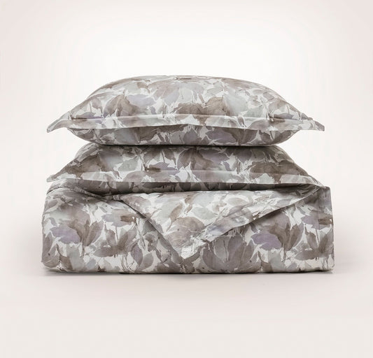 Signature Hemmed Duvet Set - Shore Dahlia